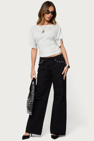 Abriana Ruched Waist Top
