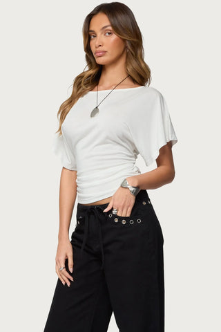 Abriana Ruched Waist Top