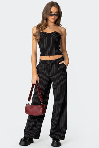 Vivienne Pinstripe Corset