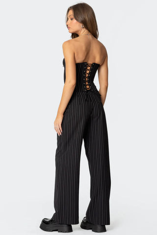 Vivienne Pinstripe Corset