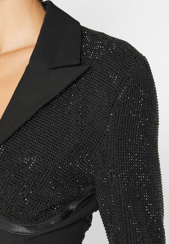 The Noir Spark Dress