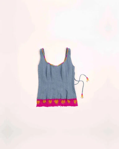 Tassel love story corset