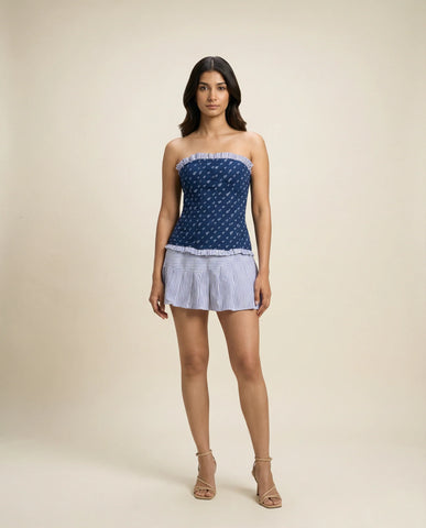 Dotty Denim Coord Set