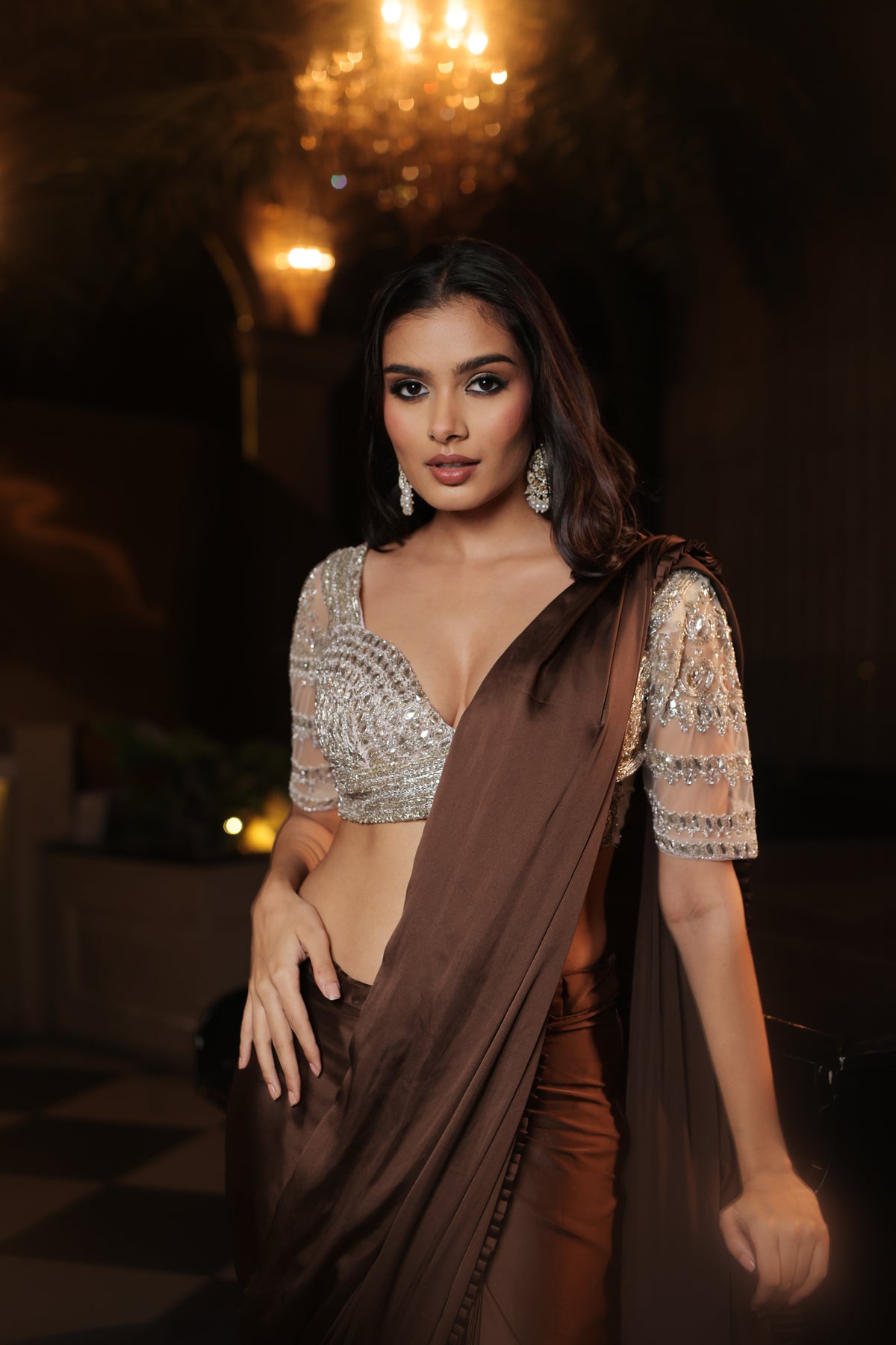 Gotta Work Pre-draped Saree