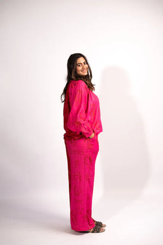 Spf baloon sleeve top