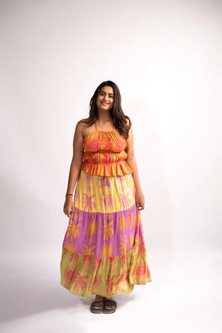 Sugar sun layered skirt