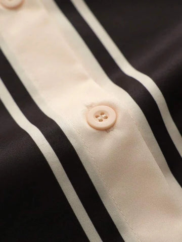 Contrast Panel Sleeveless Blouse