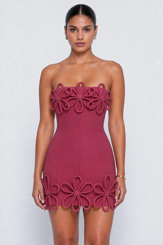 Plumeria Mini Dress