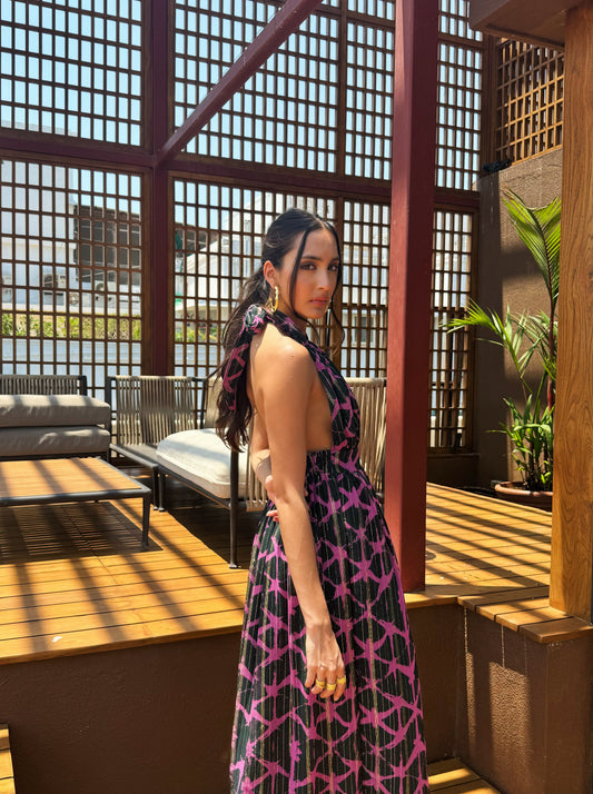 Locarno Halter Maxi Dress
