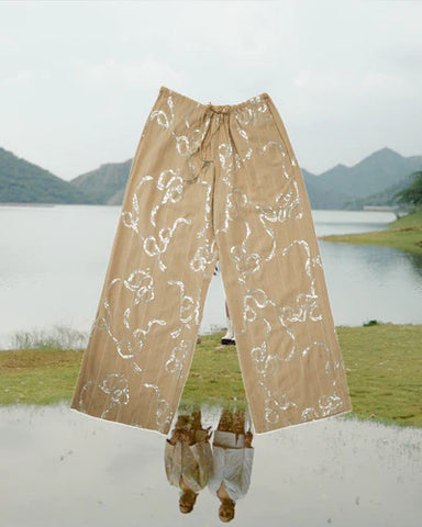 Star girl wrap top + pants