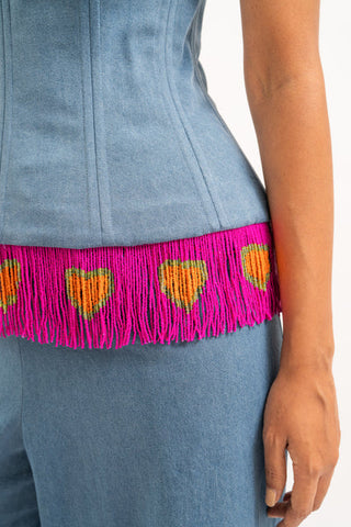 Tassel love story pants