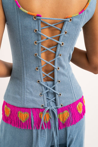 Tassel love story pants