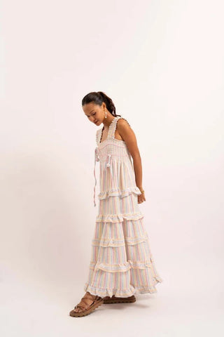 Pastel parade maxi