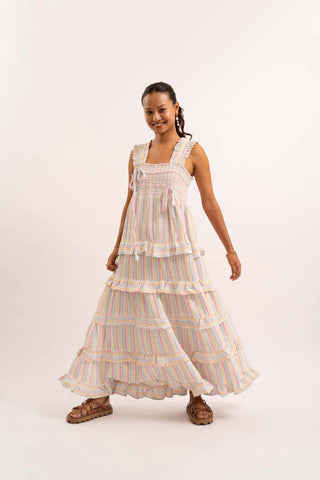 Pastel parade maxi