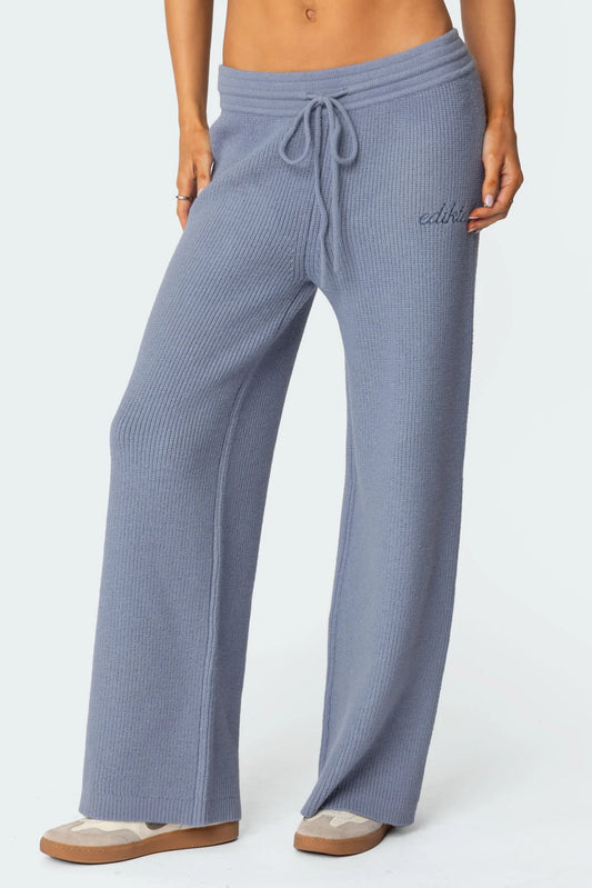 Kris Cozy Knit Sweatpants