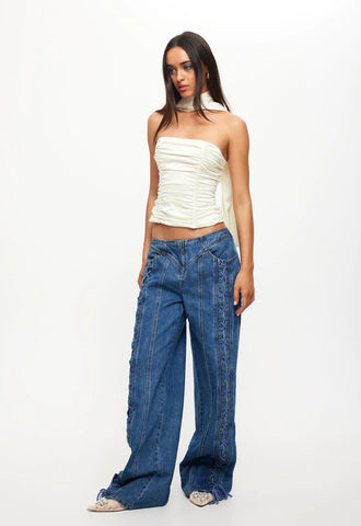 Day Dream Tie Up Jeans