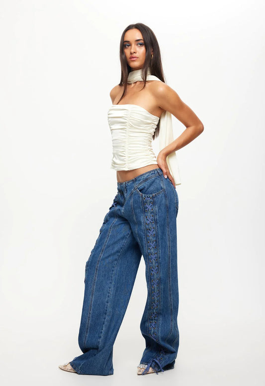 Day Dream Tie Up Jeans