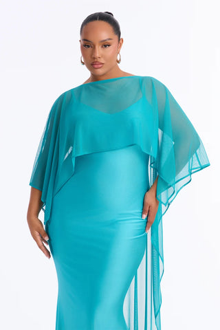 Staying True Satin Maxi Dress