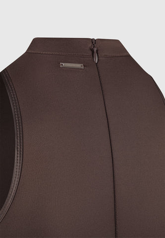 Noir Wrap Bodycon