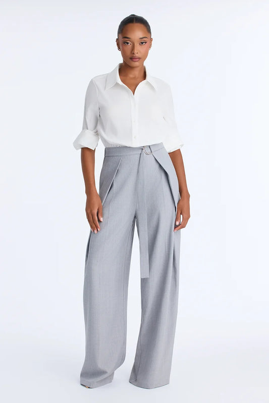 Business or Pleasure Belted Wide Leg Jumpsuit