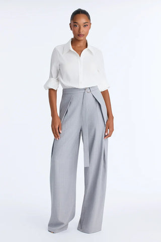 Business or Pleasure Belted Wide Leg Jumpsuit