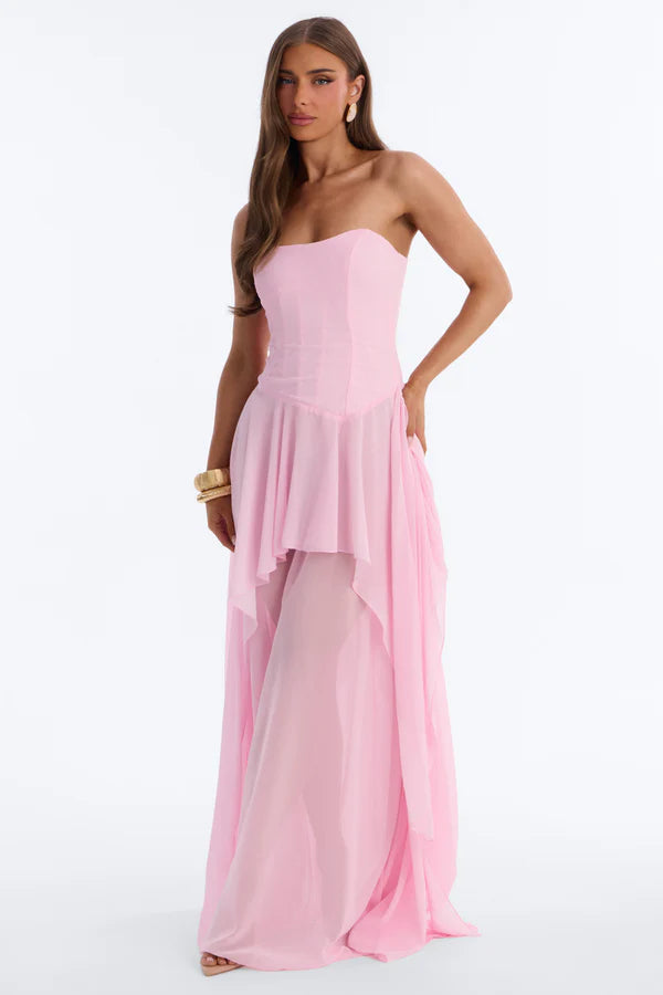 Effortless Charm Chiffon Gown