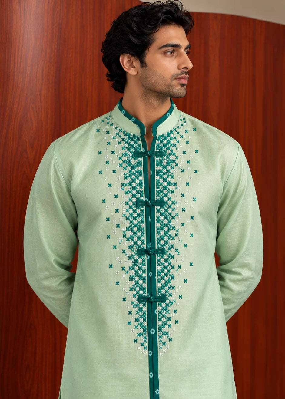 Cross-Stitch Men's Kurta