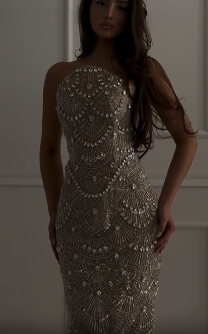 Midnight Radiance Gown
