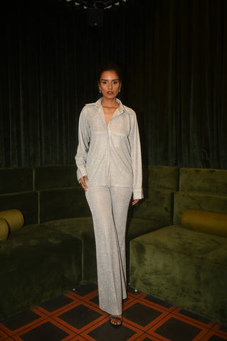 Silver Shimmer Co-ord