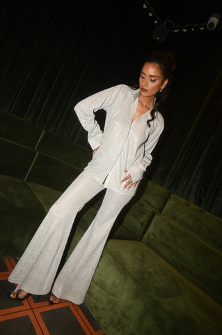 Silver Shimmer Co-ord