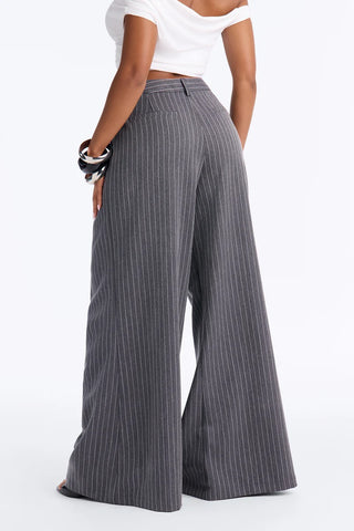 Melody Slouchy Low Rise Super Wide Leg Trouser