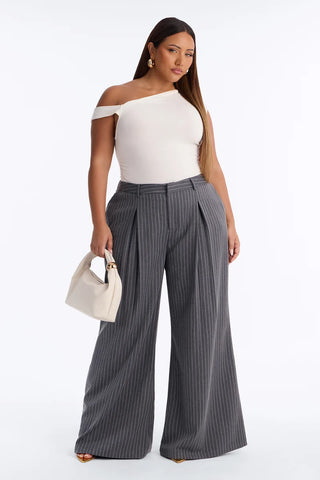 Melody Slouchy Low Rise Super Wide Leg Trouser