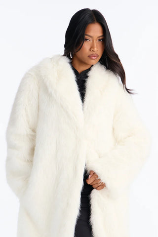 Dreamin' Big Faux Fur Coat