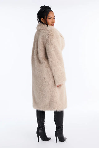 Dreamin' Big Faux Fur Coat