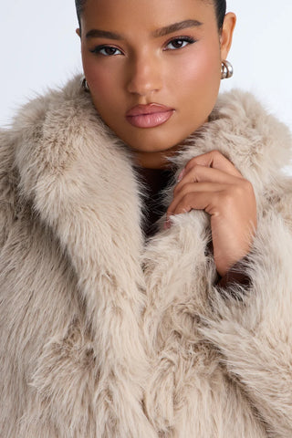 Dreamin' Big Faux Fur Coat