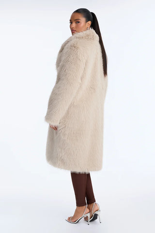 Dreamin' Big Faux Fur Coat