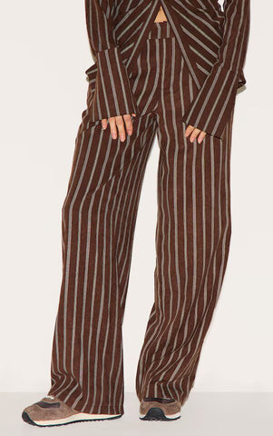 Cocoa Line Tailored Trousers