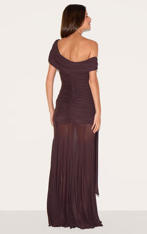 Mocha Mirage Bardot Maxi