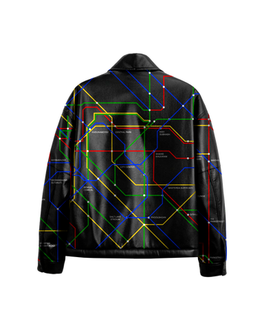 Diabolicalcutta Leather Jacket