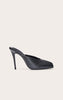 Peep Toe High Heeled Mules