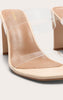 Crystal Noir Square Mules