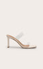 Crystal Noir Square Mules
