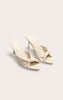 Twist Strap High Heeled Mules
