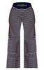 Petite Striped Knitted Trousers