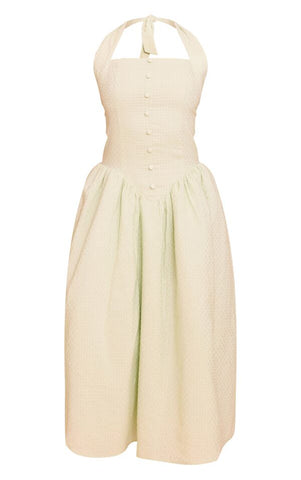 Sweet Stitch Halterneck Midaxi