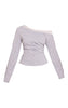 Petite Double Layer Asymmetric Detail Top
