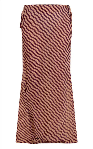 Savannah Sheer Zebra Maxi
