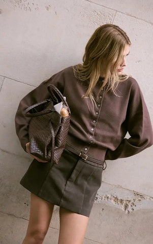 Compact Knit Cardigan