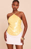 Opal Premium Large Sequin Halterneck Top