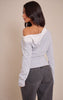 Petite Double Layer Asymmetric Detail Top
